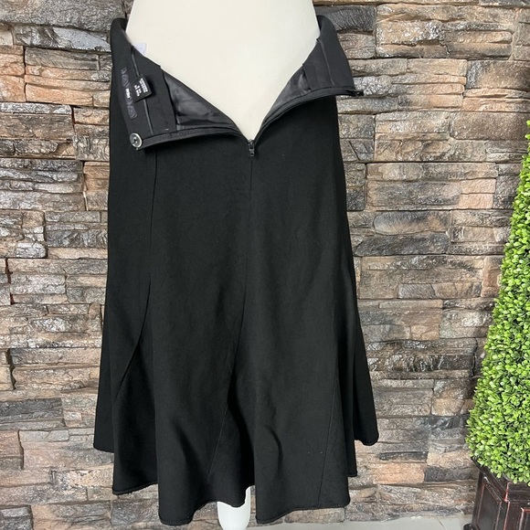 H&M Black Midi A-Line Skirt for Cocktail - Picture 5 of 10